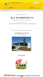 Mobile Screenshot of d-baumberger.ch